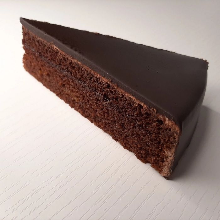 TARTA SACHER porcion sin gluten