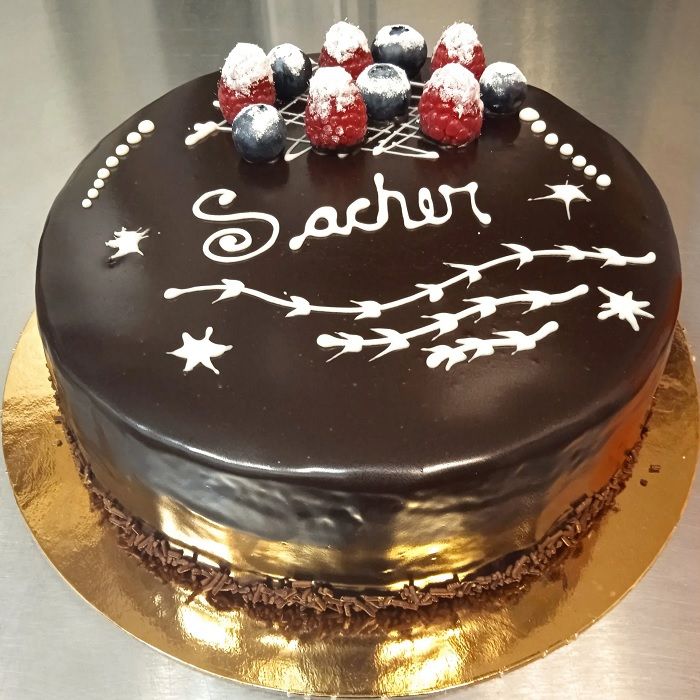 TARTA SACHER sin gluten