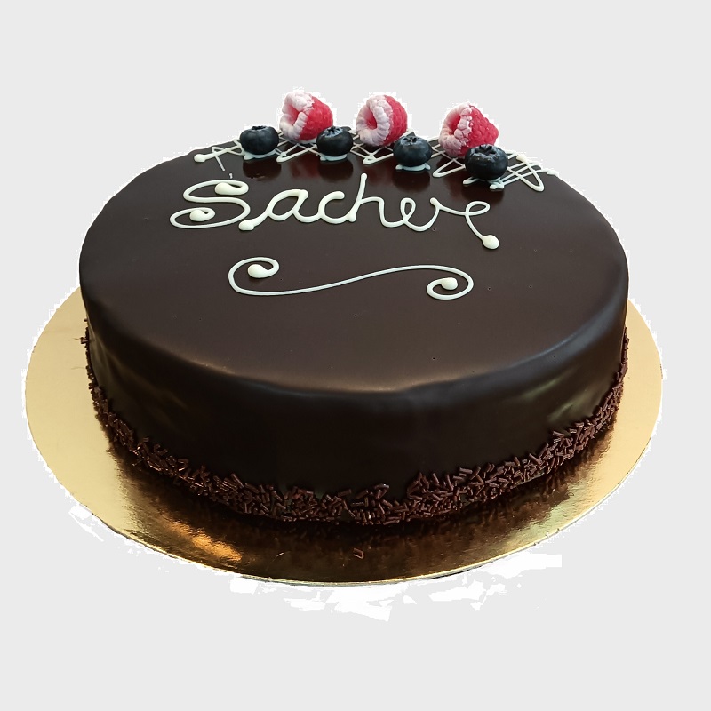 Tarta sacher sin gluten