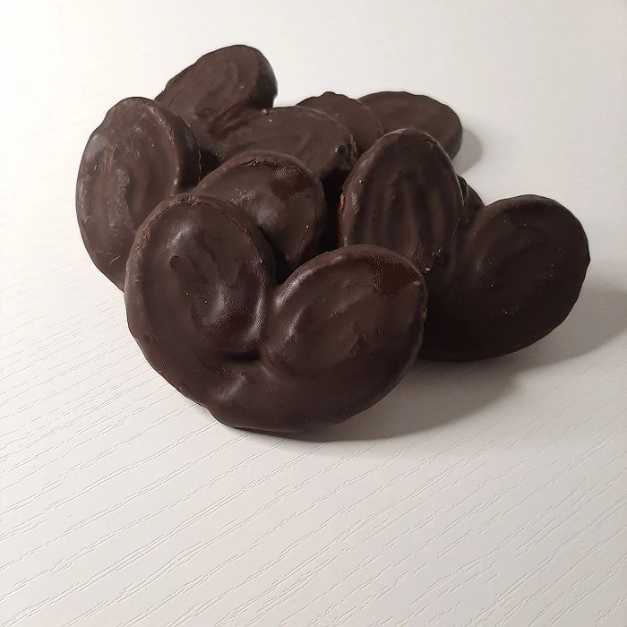 palmeras chocolate negro sin gluten